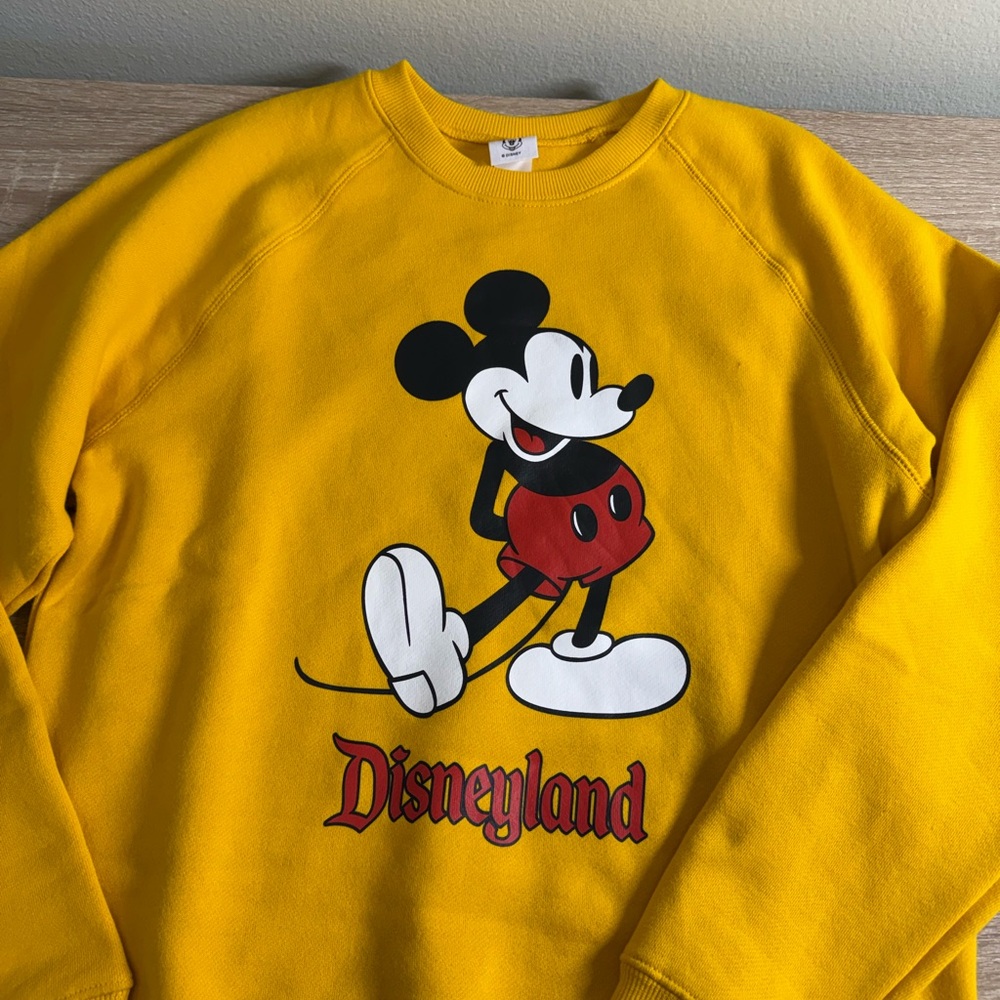 Disney Mickey Mouse Mustard Yellow Apparel - Picture 5 of 9